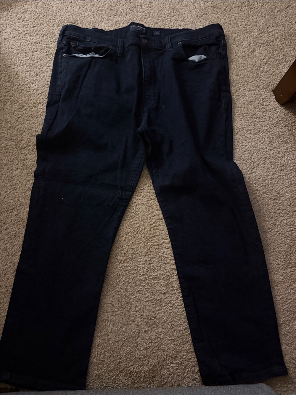 Lucky Brand Men’s Navy Athletic Fit Jeans